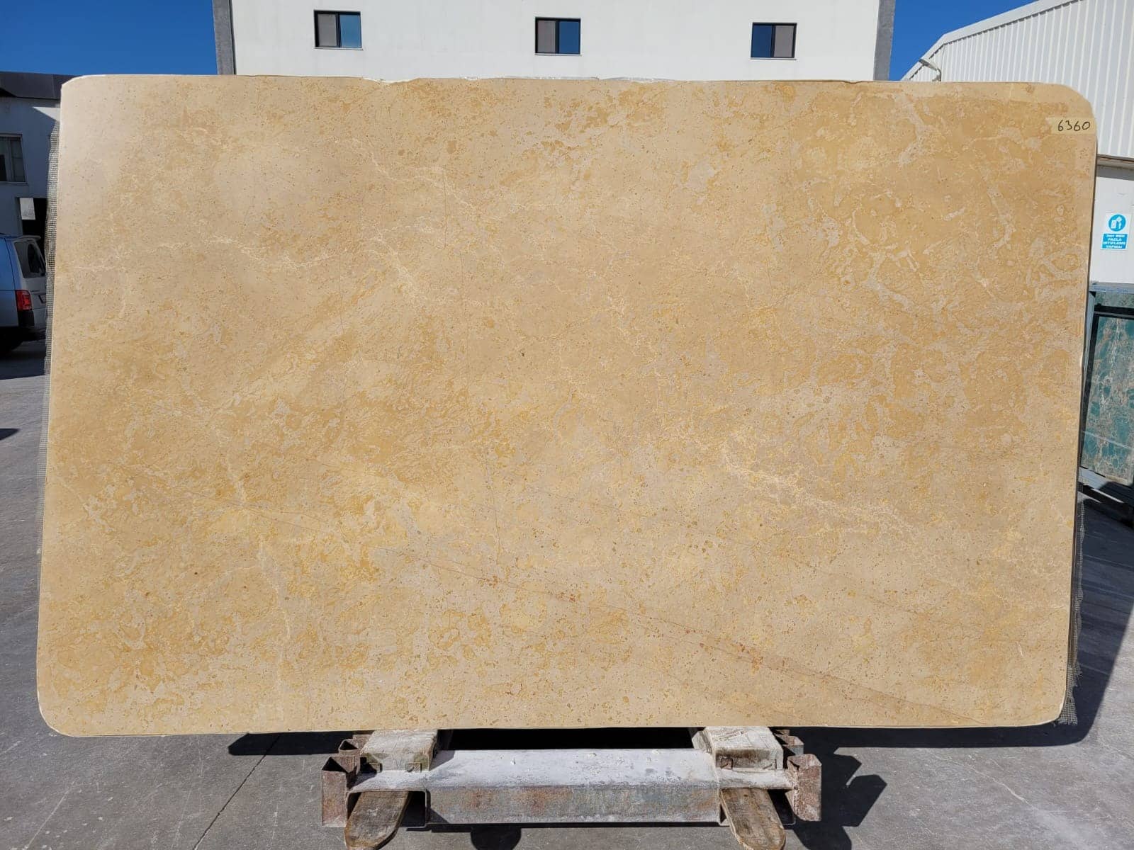 Golden Tobacco polished marble slab