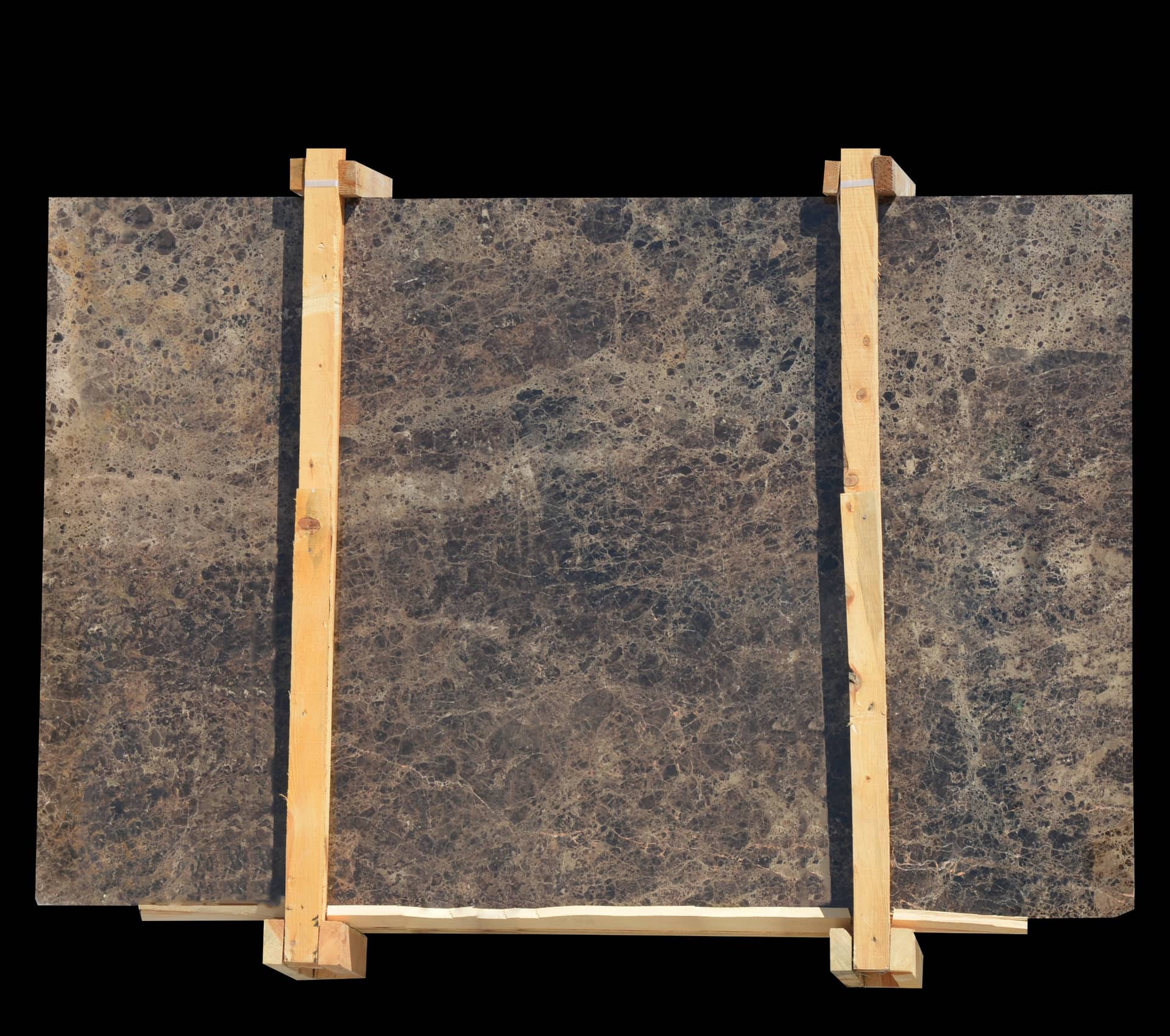 Spanish Dark Emperador slab in Brown