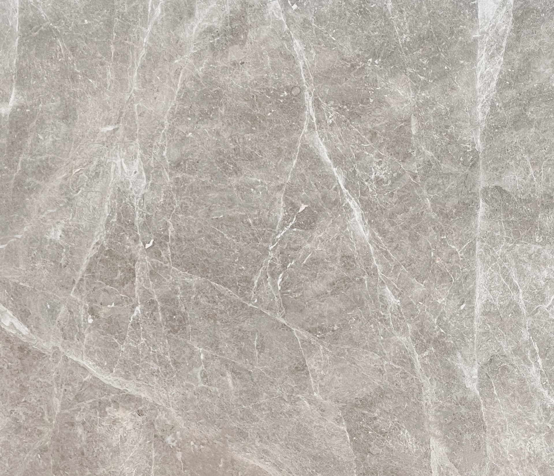Silver Grey honed marble slab in Silver