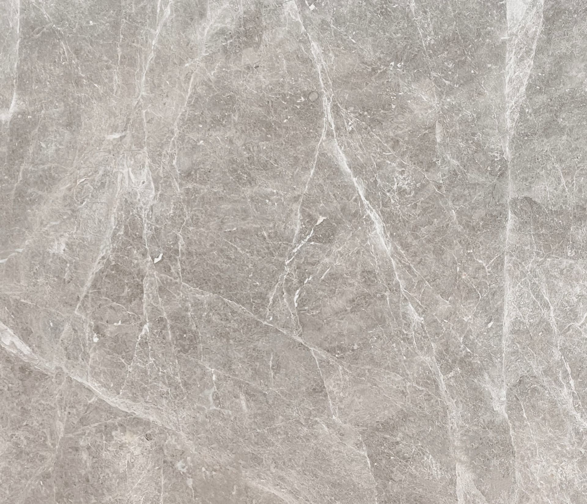 Silver Grey honed marble slab in Silver