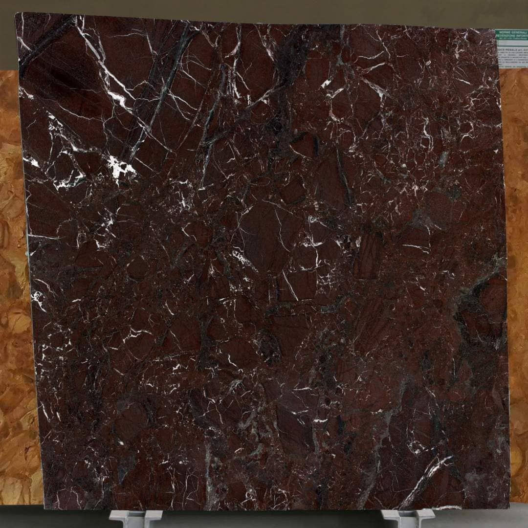 Rosso Levanto Polished marble slab