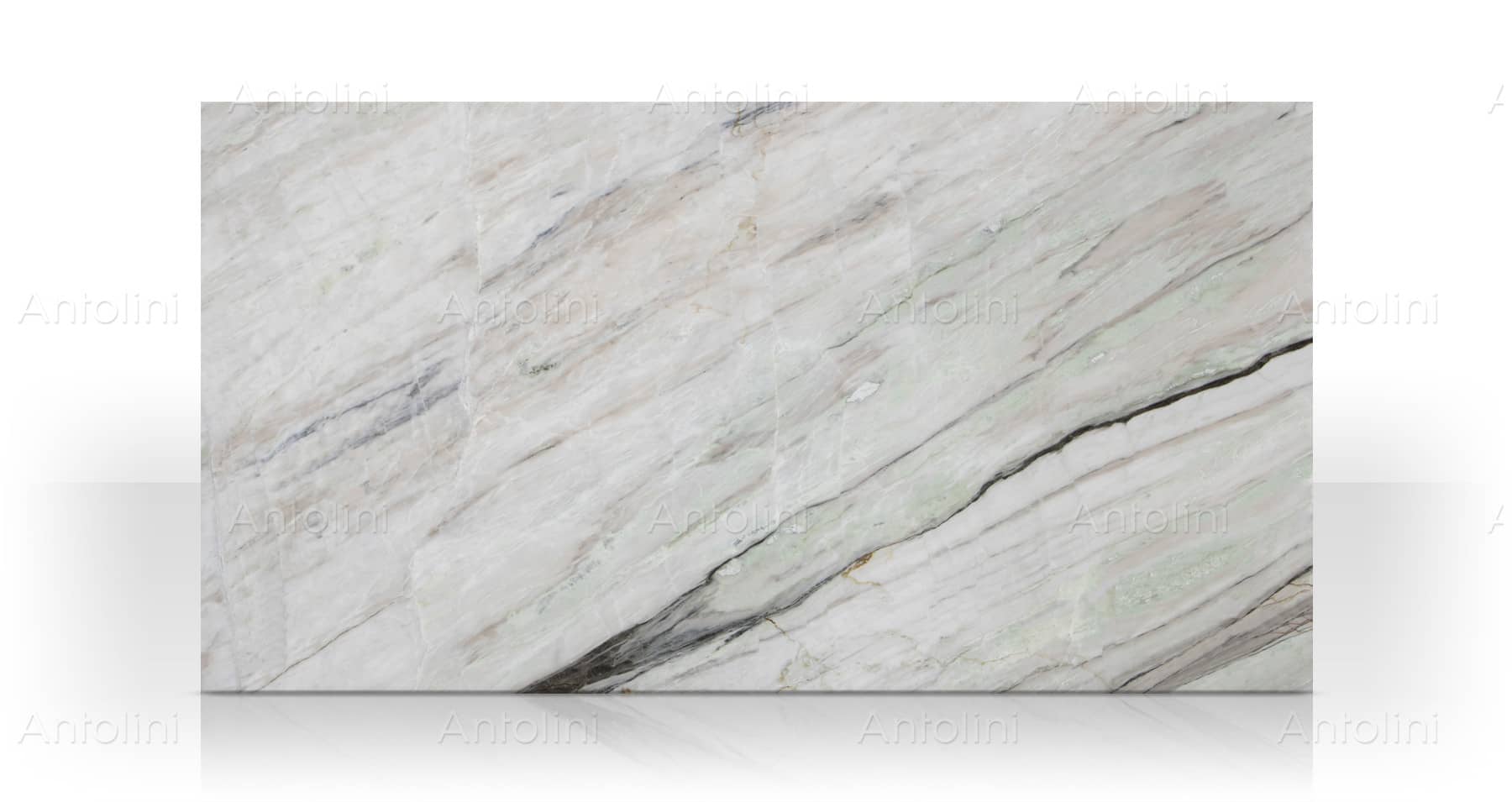Bianco Alpi marble slab