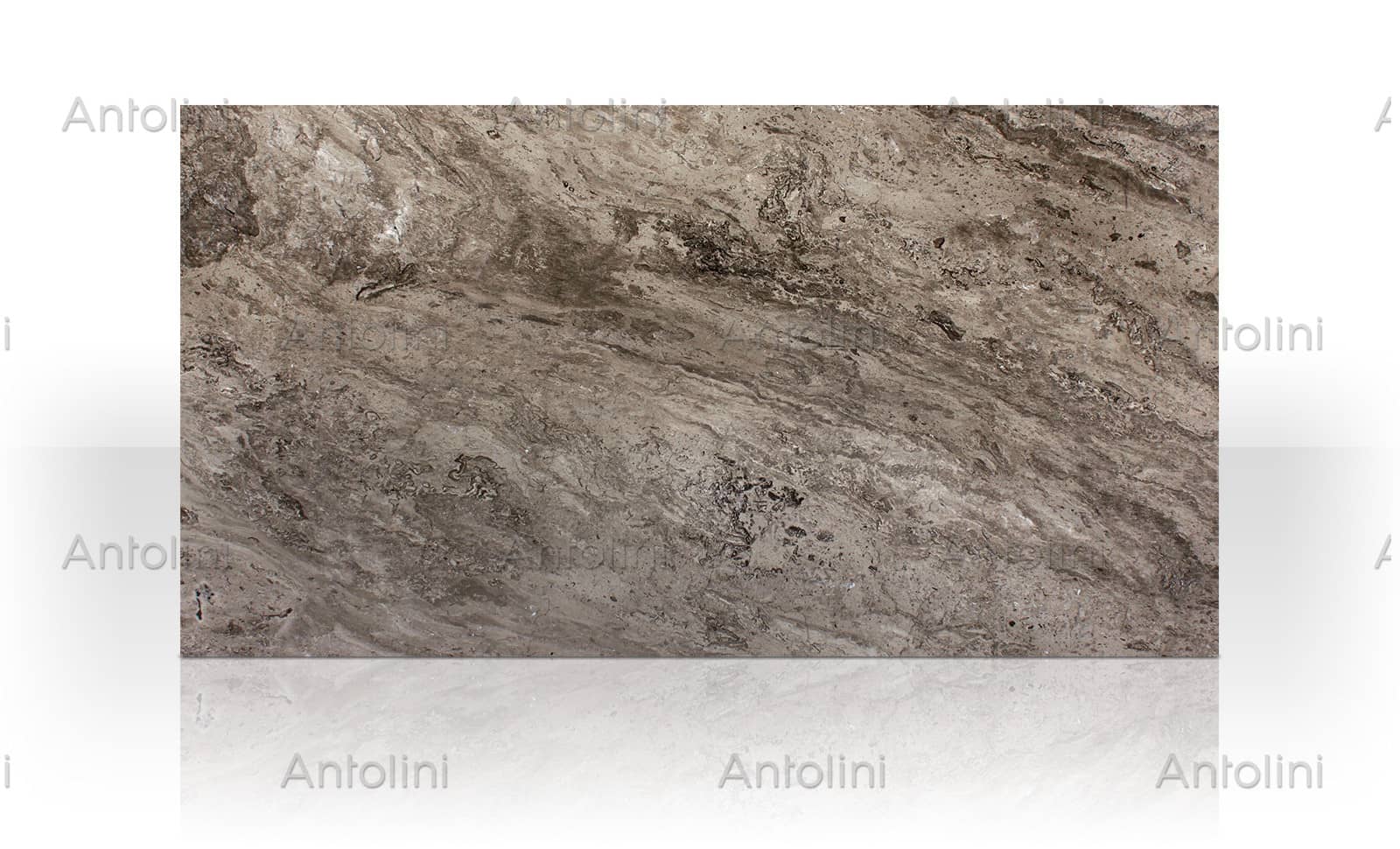 Radica Brown travertine slab