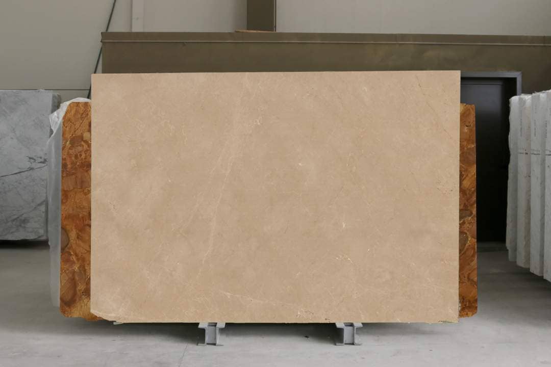 SHANDIAN BEIGE Polished marble slab